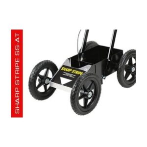 SS AT big wheel aerosol can spray machine to paint lines on athletic fields