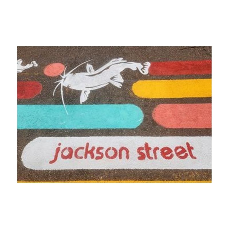 Traffic Paint Manufacturer Can Custom Match Colors Cut Custom Stencils.