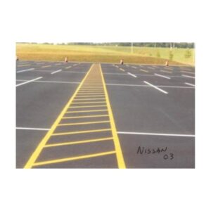 Parking Lot Striping Yellow Marking Paint.