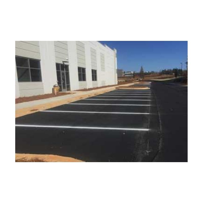 Extremely Durable Parking Lot Line Marking Paint.