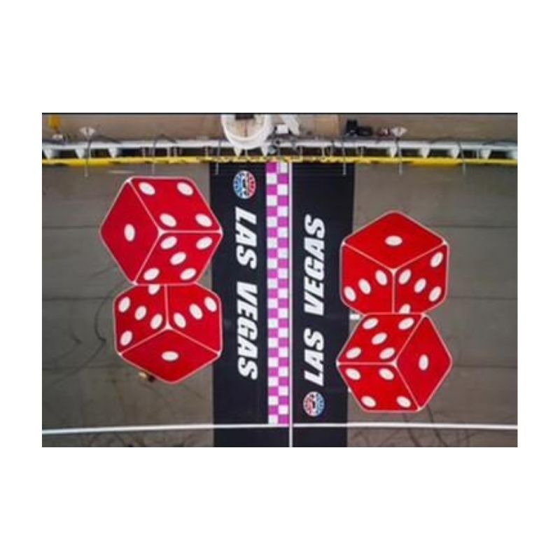 Large Display Of Red Dice