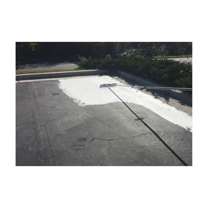 Water Base White Green Asphalt Seal Coating Sealer Parking Lots Roads.