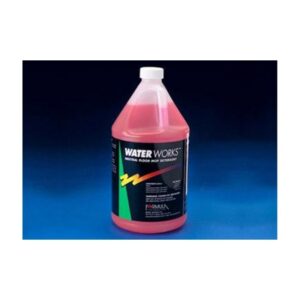 Low foam, cherry scented, neutral pH, concentrated detergent.