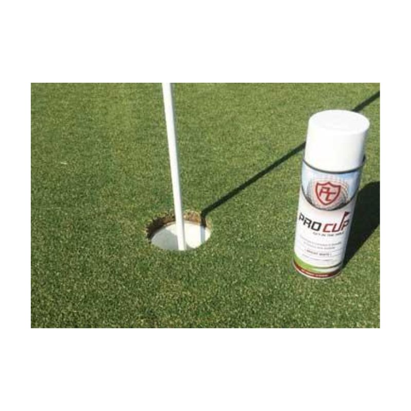 White Paint For Golf Putting Hole Painting Dirt.