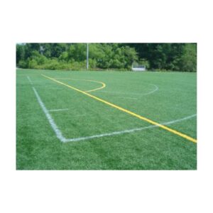 White Paint Lines Removed Synthetic Artifical Plastic Turf Fields.