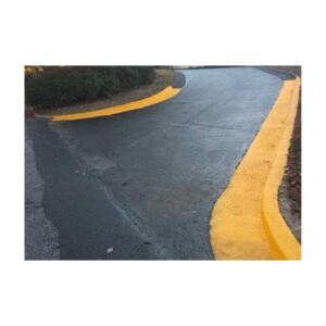 Yellow Safety Curb Paint Asphalt Crack Filler Sealer.
